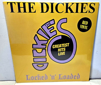 THE DICKIES "Locked 'N' Loaded" LP (Taang!) Red Vinyl